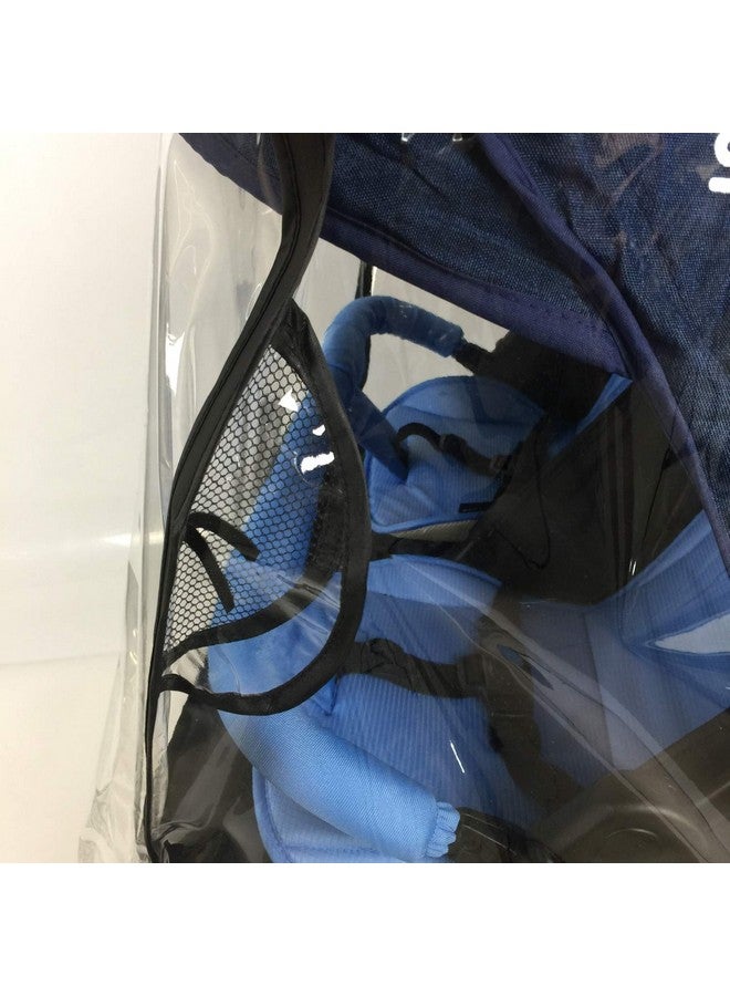 Ezkindheit Stroller Rain Cover,Universal Rain Cover for Side by Side Baby Stroller, Double Stroller Cover for Rain and Wind,Baby Outdoor Activities Accessories. - Image 4
