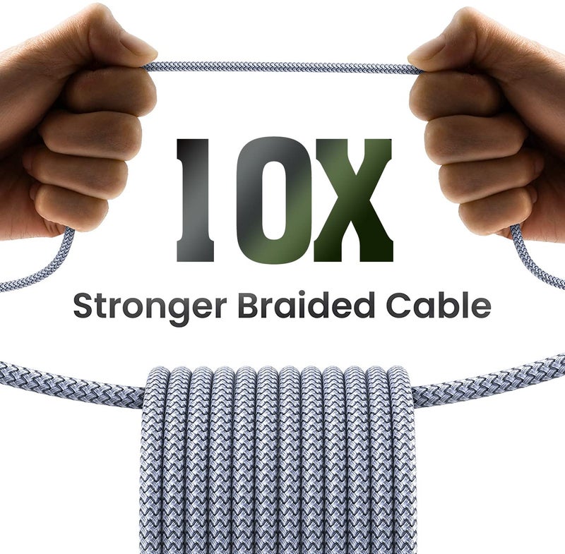 DFLASHS USB C to Lightning Cable 2 Pack 6FT iPhone Cable, iPhone Charger Cable Type C Lightning Cord for iPhone 14 13 12 11 Pro Max XS XR X 8 7 6s Plus SE iPad and More. - Image 5