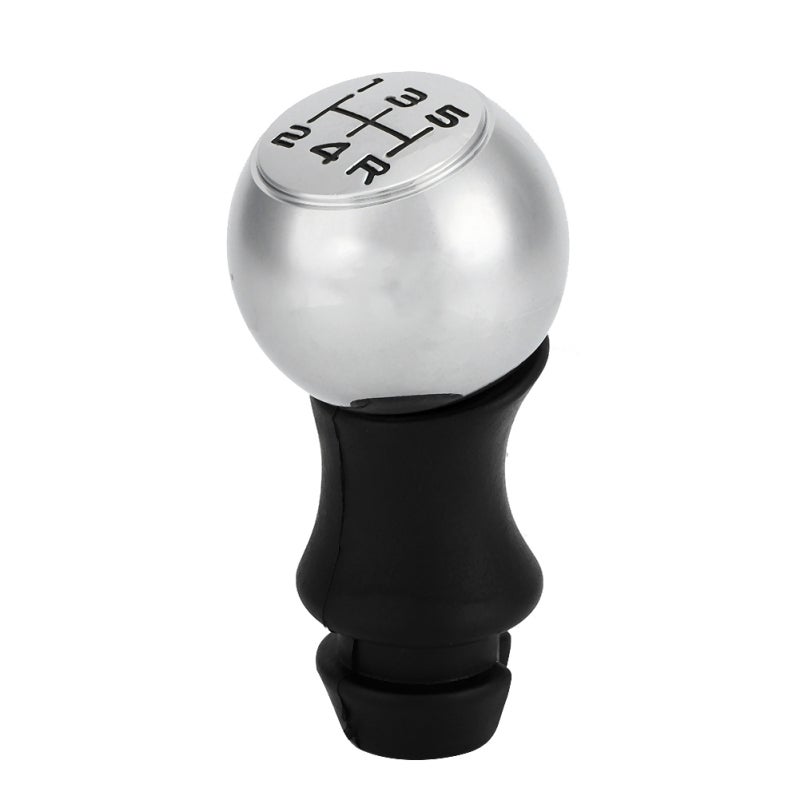 Car Shift Knob 5-Speed Aluminum Alloy ABS Manual Gear Shift Head - Durable Wear-Resistant Construction Direct Replacement for Peugeot 106 107 206 306 307 308 2008 301 3008 406 508 605 807 - Image 2