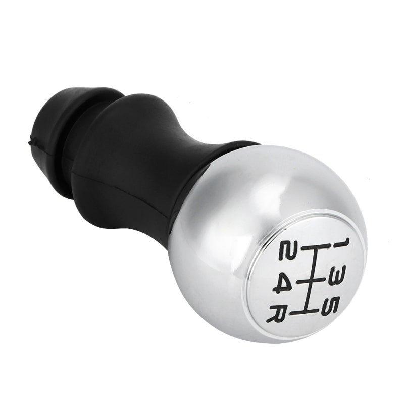 Car Shift Knob 5-Speed Aluminum Alloy ABS Manual Gear Shift Head - Durable Wear-Resistant Construction Direct Replacement for Peugeot 106 107 206 306 307 308 2008 301 3008 406 508 605 807 - Image 3