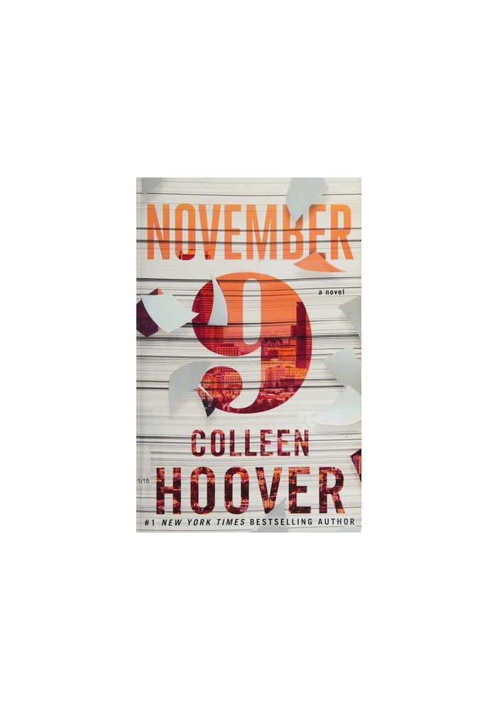 9-Nov: A Novel | Authored by Colleen Hoover | Paperback | First Atria Books trade paperback edition | Published by Simon and Schuster | Contemporary Romantic Fiction Favorite - Image 1