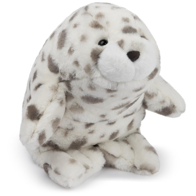 GUND Nuri Leopard Seal Plush, Premium Stuffed Animal for Ages 1 and Up, White/Gray, 10â€ - Image 1