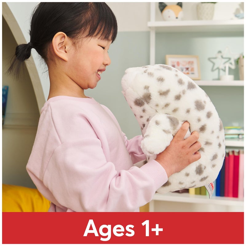 GUND Nuri Leopard Seal Plush, Premium Stuffed Animal for Ages 1 and Up, White/Gray, 10â€ - Image 3