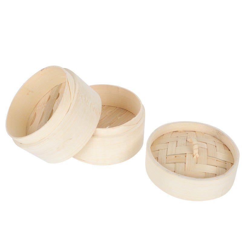 Zerodeko Reusable 10cm Small Steamer Basket Set With Lid For Dumplings - Image 2