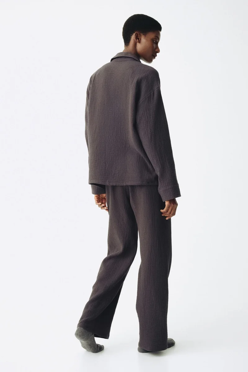 H&M  MAMA Cotton muslin pyjamas for Women | Best Price UAE