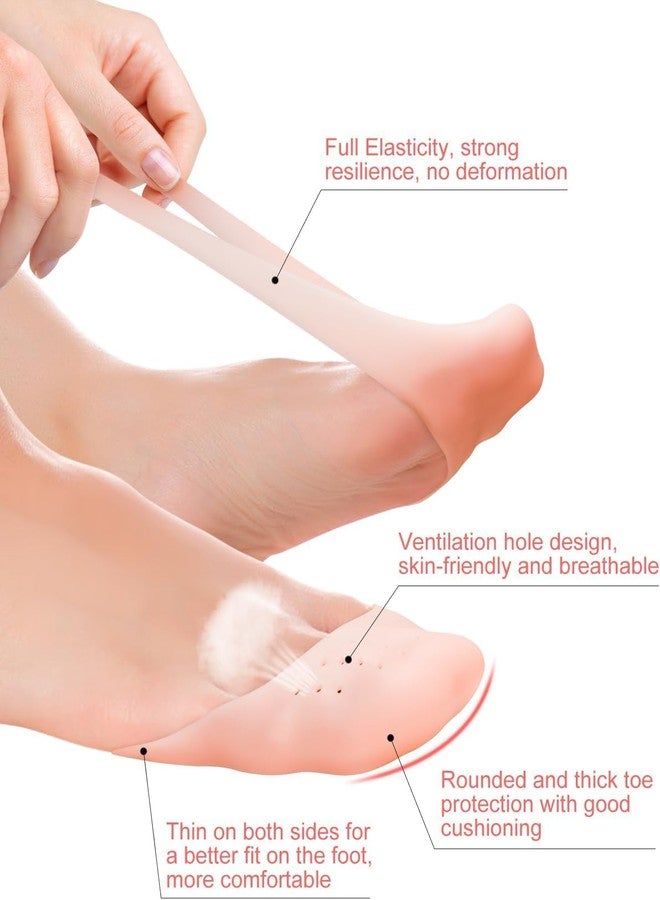 PRAMANTA Gel Toe Protector Sleeve Cap Cover for Corn Callus Blisters Pain Relief Man Woman Foot Thumb Protector Tool for Home Outdoor (1Pair) - Image 3