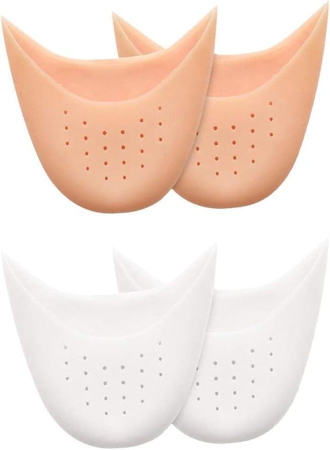 PRAMANTA Gel Toe Protector Sleeve Cap Cover for Corn Callus Blisters Pain Relief Man Woman Foot Thumb Protector Tool for Home Outdoor (1Pair) - Image 1