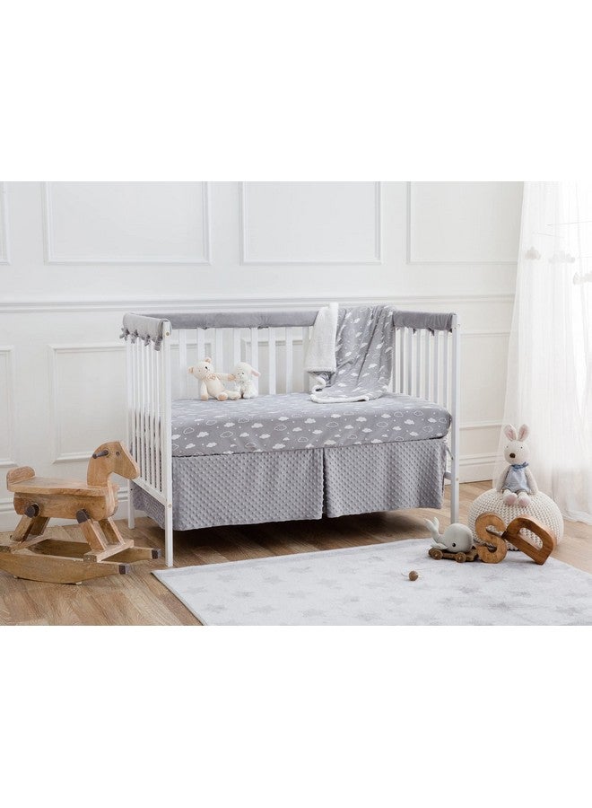 TL Care TL Care Heavenly Soft Chenille Sherpa Receiving Blanket, 3D Gray, 30" x 35", Warm and Cozy for Boys and Girls, Ideal for Baby Carrier, Stroller, and Travel - Image 5