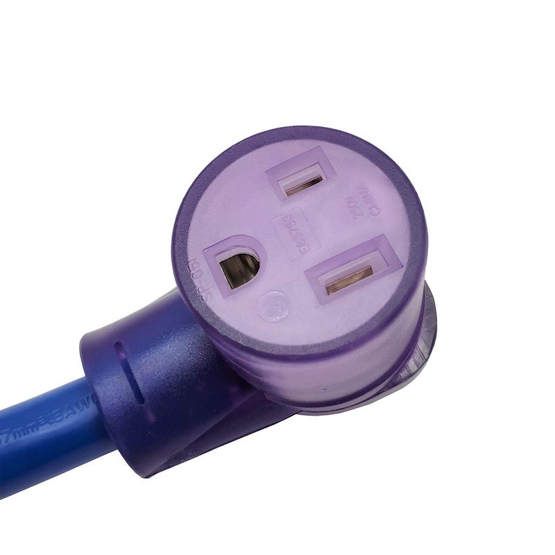 Park World Parkworld Welder Extension Cord NEMA 6-50 Extension Cord, 6-50P to 6-50R STW 8AWG/3C for 40 Amp 250 Volt (25FT) - Image 2