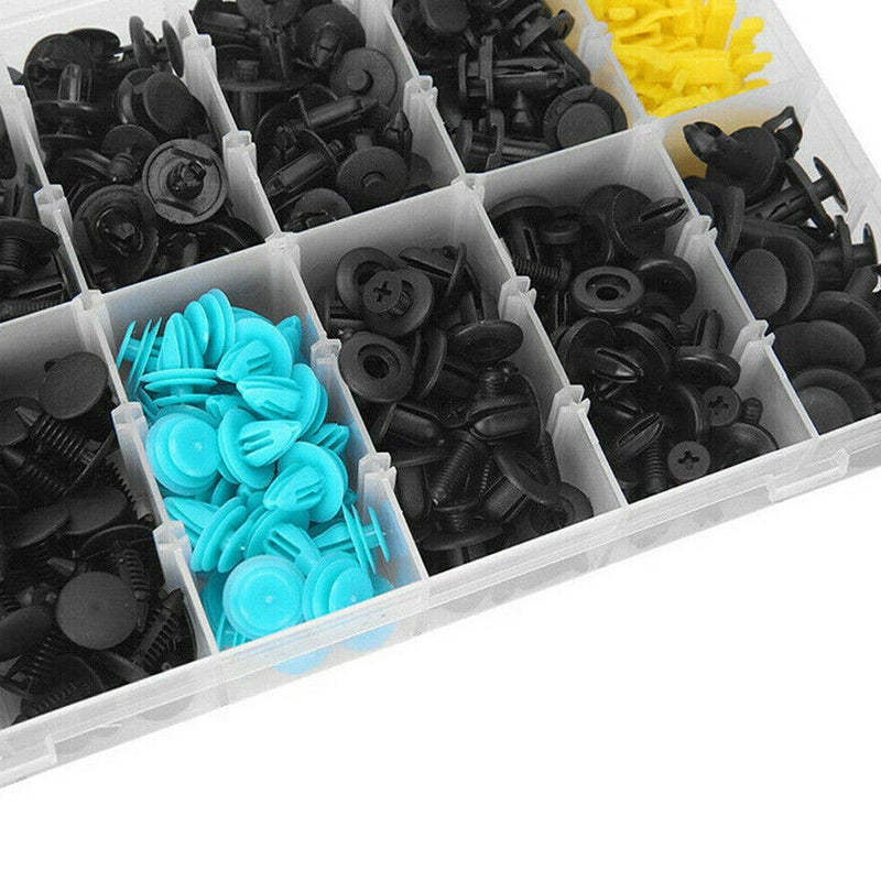 Car Push Clips: Sturdy Black Nylon Construction - Quick Damage-Free Removal - Trim Panel Retainers for Automotive Trim, Bumper, Fender, Engine Cover and Household Appliance Fastening - Image 4