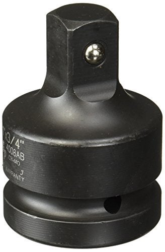 Grey Pneumatic (4008AB) 1" Female x 3/4" Male Adapter Socket with Friction Ball - Image 2