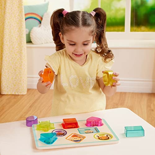 B. Toys ألعاب بي أشكال المشاعر لغز سميك لغز للأطفال أشكال هندسية مشاعر ألعاب كلاسيكية للأطفال 2 سنوات - Image 5