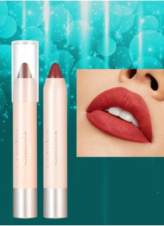 LACHAVA Ultra Matte Lipstick Waterproof and Long Lasting Lip Liner Lip Makeup Matte Finish Hydrating Lipstick Matte Nude Lipstick Lipliner Lip Crayons Moisture Smooth Matte Lipstick Pencils # 03  - Image 1