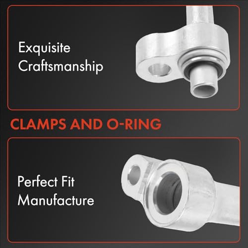 A-Premium A/C Suction and Discharge Line Hose Assembly Compatible with Ford Fusion 2010-2012 & Mercury Milan 2010-2011, V6 3.0L - Image 3