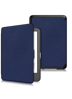 Folding Case Cover for Kindle Paperwhite 11th Gen (2022) 6"- Blue