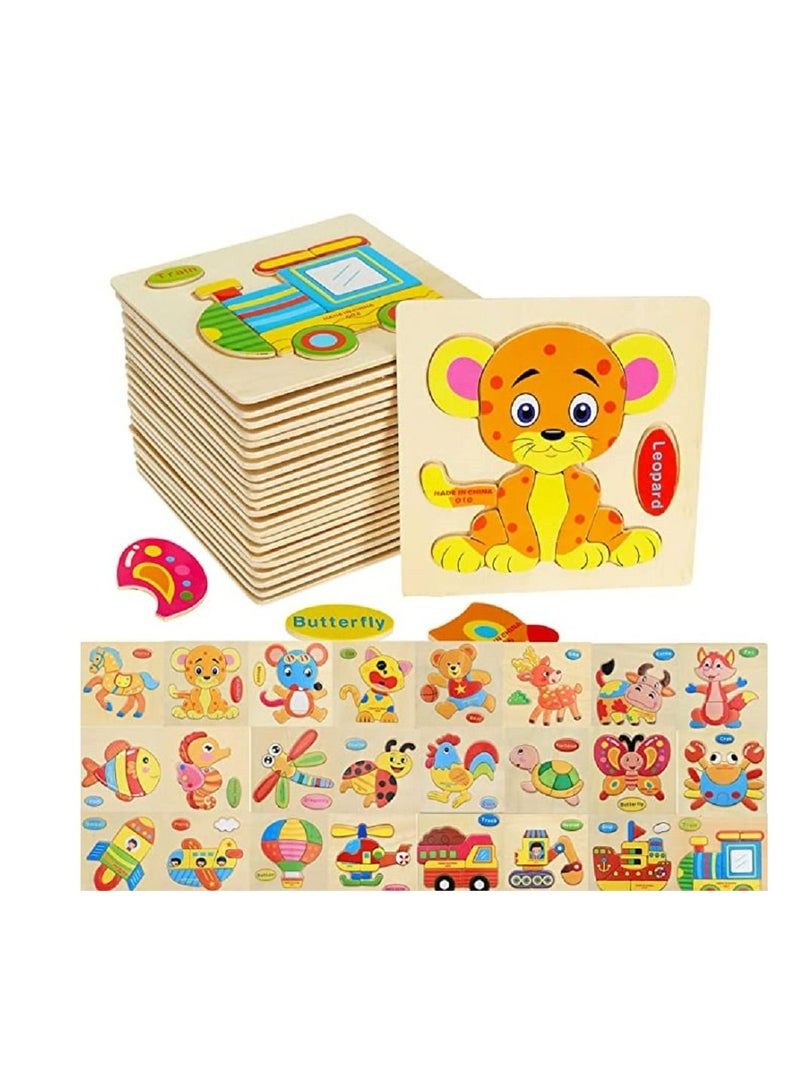 24 قطعة بازل للاطفال - Image 1