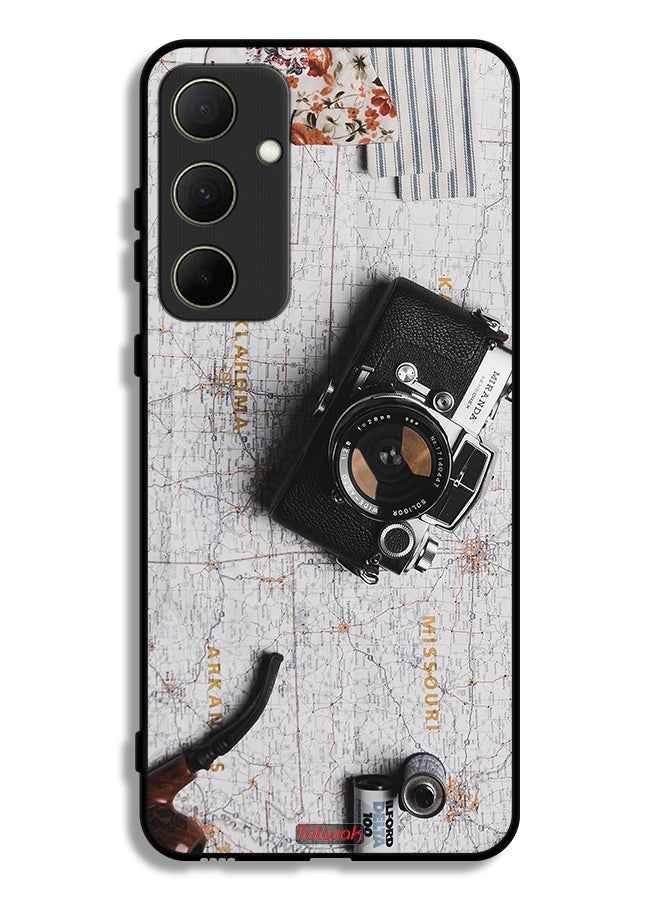 Tolwak Samsung Galaxy A35 5G Protective Case Cover Vintage Camera - Image 1
