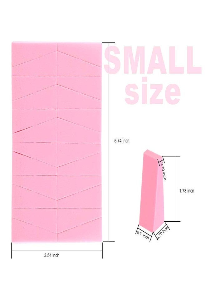 COSLUXE Makeup Sponge Blender For Face Curve Blending, Latex Free, Small Wedge Shaped Smooth Apply Beauty Sponge Applicator For Liquid Cream Foundation 12 - Pcs) - Image 2