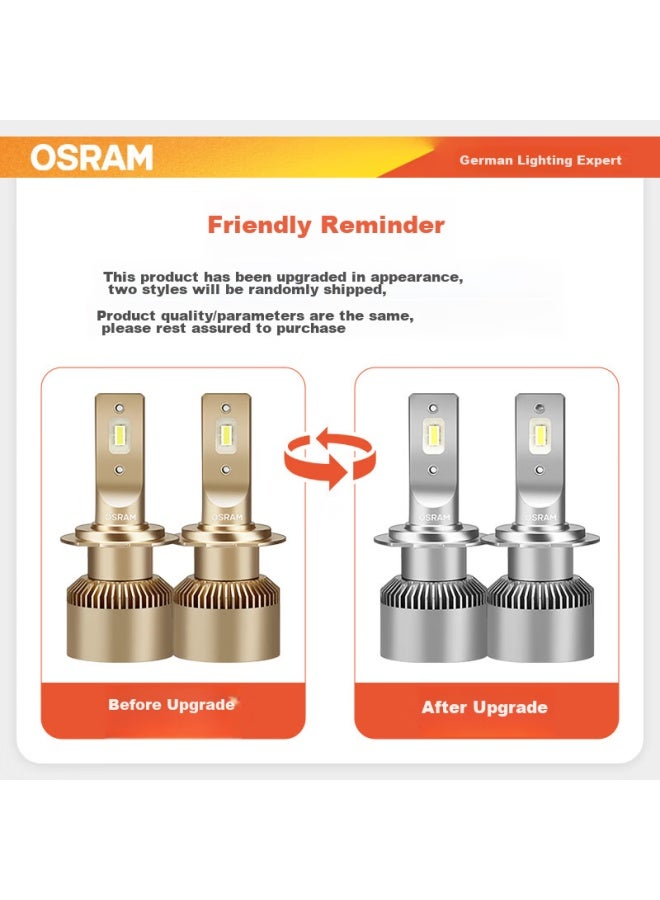 أوسرام Osram Automotive Led Headlights Night Racer 2.0 Hir2High And Low Beam Car Bulb, 6000k, 12v/25w - Image 2