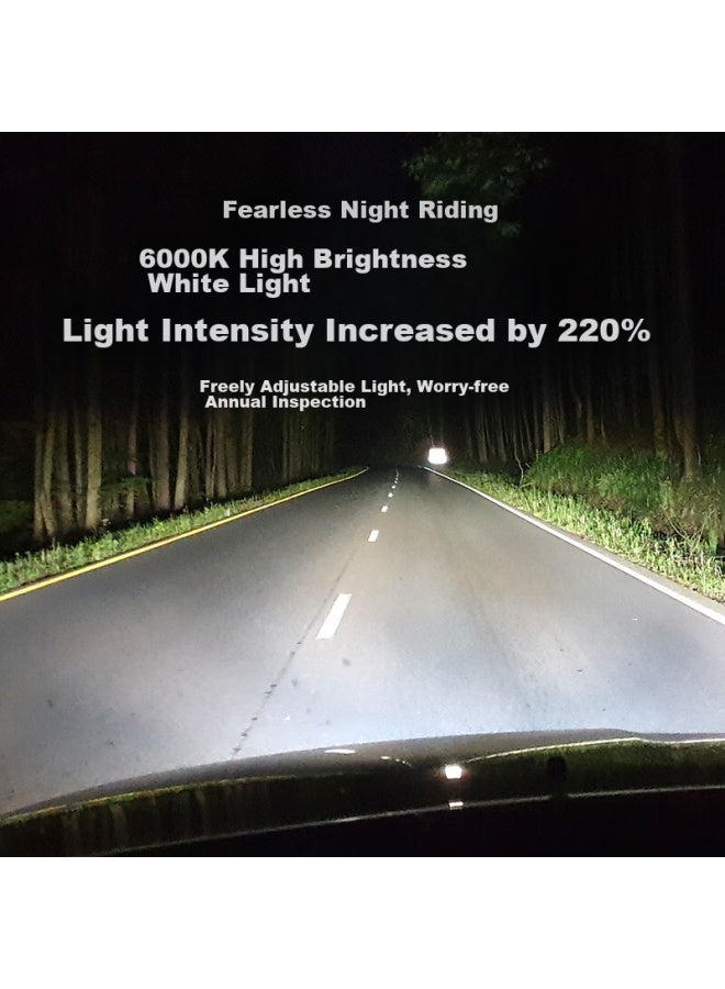 أوسرام Osram Automotive Led Headlights Night Racer 2.0 Hir2High And Low Beam Car Bulb, 6000k, 12v/25w - Image 1