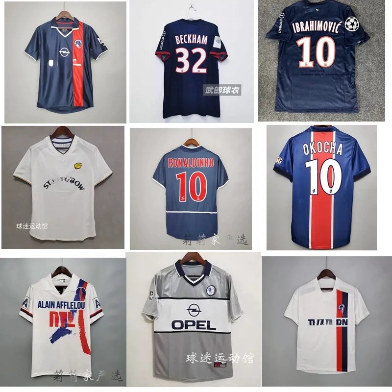 Retro Classic Nostalgic Football Jersey Uniform for Unisex, Breathable and Comfortable - Image 2