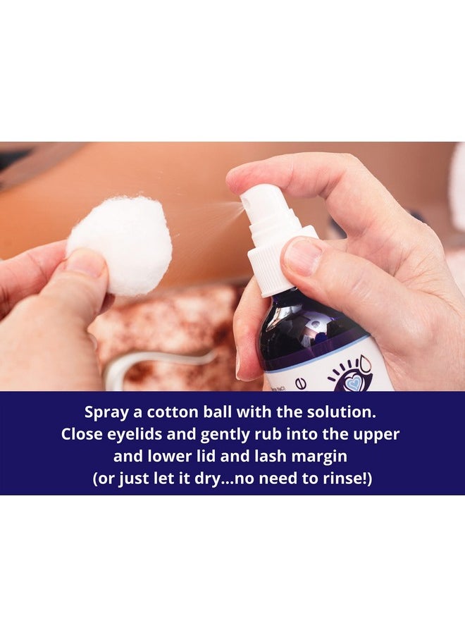 Eye Love Heyedrate Lid & Lash Cleanser for Stye, Blepharitis, Dry Eyes, Meibomian Gland Dysfunction, Rosacea, and Eye Irritation Relief | Hypochlorous Acid Eyelid Cleanser Spray  - Image 2