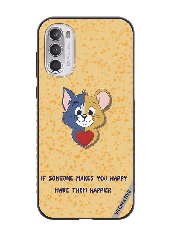 VR CREATIVE Protective Case Cover For Motorola Moto G82 Tom Jerry Design Multicolour - Image 1