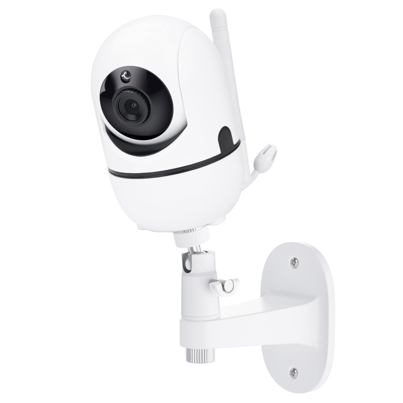 Annkoifu Baby Monitor Mount for HelloBaby HB65/HB40/HB6550/HB6560/HB6148/HB66/HB6339/HB6550 Pro, ANMEATE SM935E, 360Â° Adjustable Baby Camera Wall Mount for Hellobaby Monitor, Two Ways to Install - Image 1