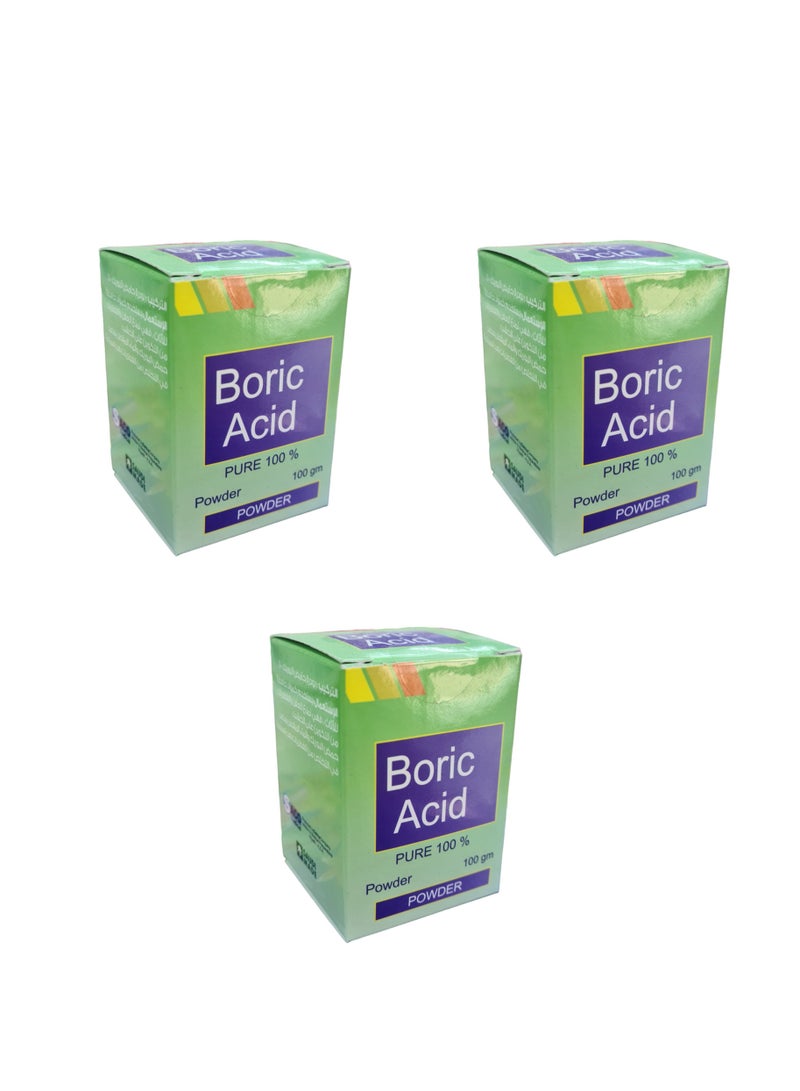 بوريك 3 حبة من مسحوق حمض البوريك لصنع معجون مكافحة الصراصير - Image 1