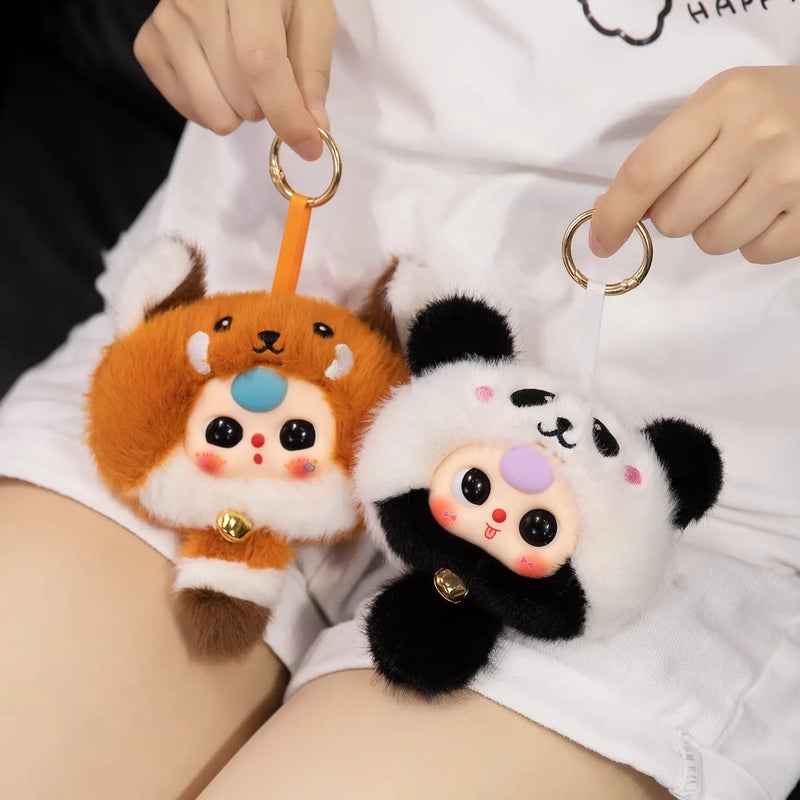 Y&D Funny Kids Sleeping Toys Cartoon Simulation Plush Rabbit Keychain Super Soft Vinyl Soft Toy Dolls PP Cotton Filled for Kids - Image 4