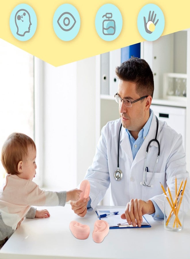 Hungdao لعبة ضغط 2 قطعة أذن مضحكة واقعية لتخفيف التوتر، هدايا حفلات، هدايا مزحة تفاعلية، هدايا كروية للعودة إلى المدرسة للبالغين، مهدئ للقلق، مقالب وهدايا حفلات. - Image 5