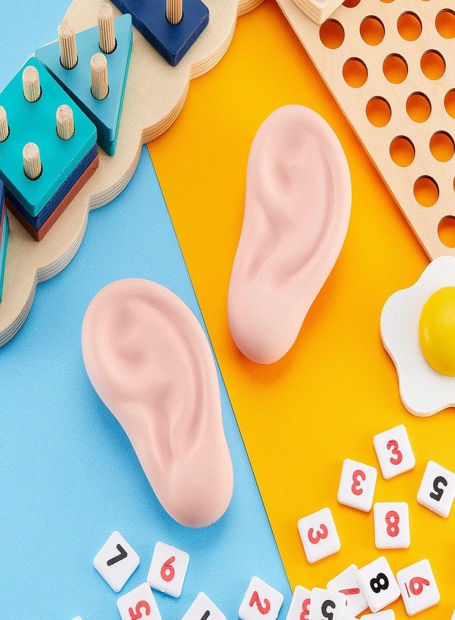 Hungdao لعبة ضغط 2 قطعة أذن مضحكة واقعية لتخفيف التوتر، هدايا حفلات، هدايا مزحة تفاعلية، هدايا كروية للعودة إلى المدرسة للبالغين، مهدئ للقلق، مقالب وهدايا حفلات. - Image 3