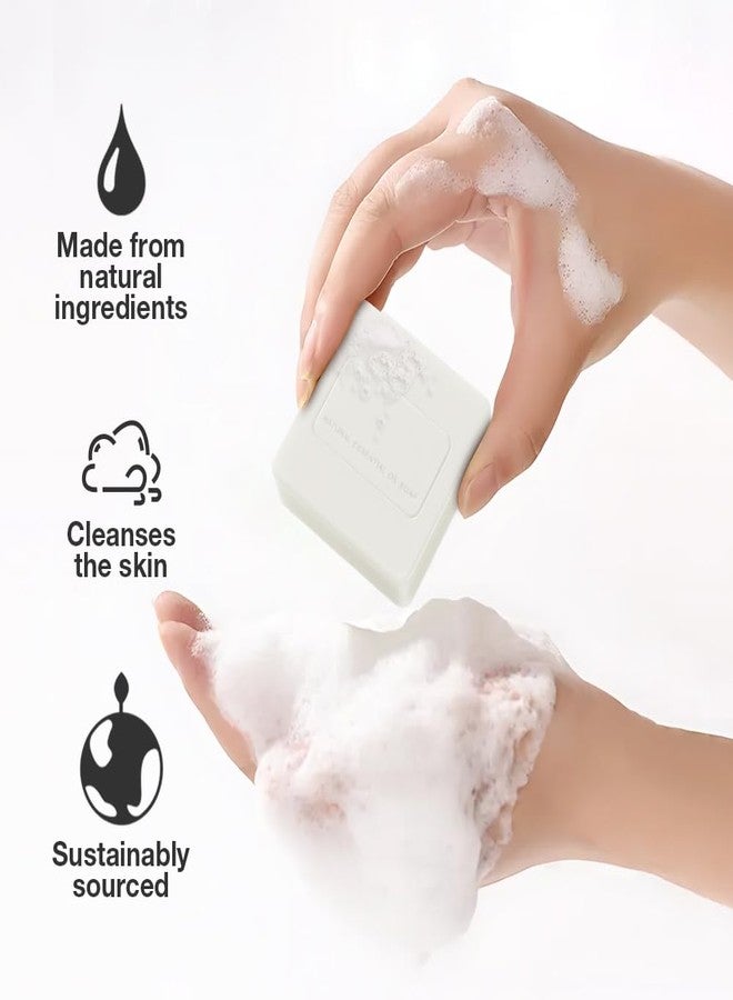 AMY'S DIARY Handmade Vegan Natural Coconut Oil Bar Soap For Face And Body, With Premium Essential Oils, Rich Moisture & Gentle Cleansing For Men And Women 2 Pack - Image 3