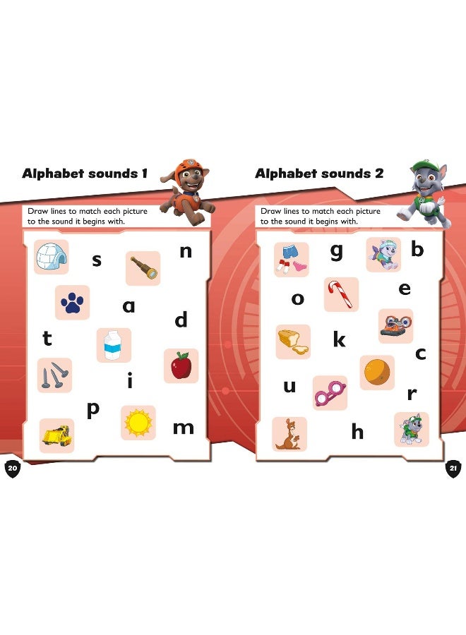 PAW Patrol First Phonics Activity Book: Get Ready for School with Paw Patrol - Image 4