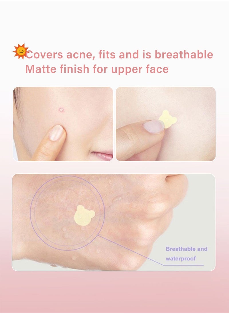 Acne patch Pimple Patches for Face 120Pcs - Acne Pimple Patches with Hydrocolloid and Salicylic Acid - Star Pimple Patches for Covering Zits, Blemishes, Dark Spots - 6 Cute Shapes  - Image 3