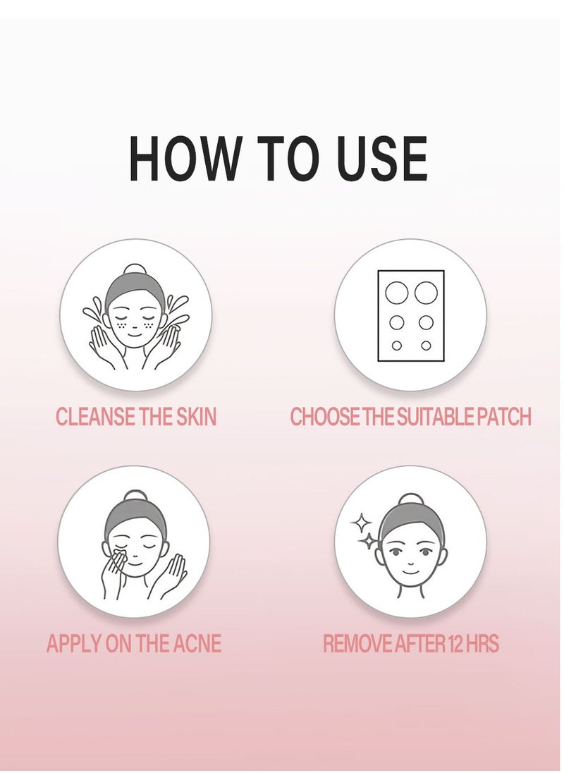 Acne patch Pimple Patches for Face 120Pcs - Acne Pimple Patches with Hydrocolloid and Salicylic Acid - Star Pimple Patches for Covering Zits, Blemishes, Dark Spots - 6 Cute Shapes  - Image 5