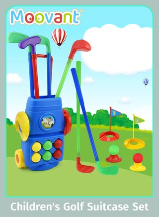 Toddler Golf Clubs Set with 6 Balls 4 Golf Clubs and Golf Cart, Kids Golf Toys , Indoor & Outdoor Sport Golf Games Toy Gifts, Competitive Game Parent-Child Interaction for Boys Girls - pzsku/ZA6019CFA8AB39F85A81CZ/45/_/1721372045/32989441-cfd2-454b-a0b8-2aecc97839bf