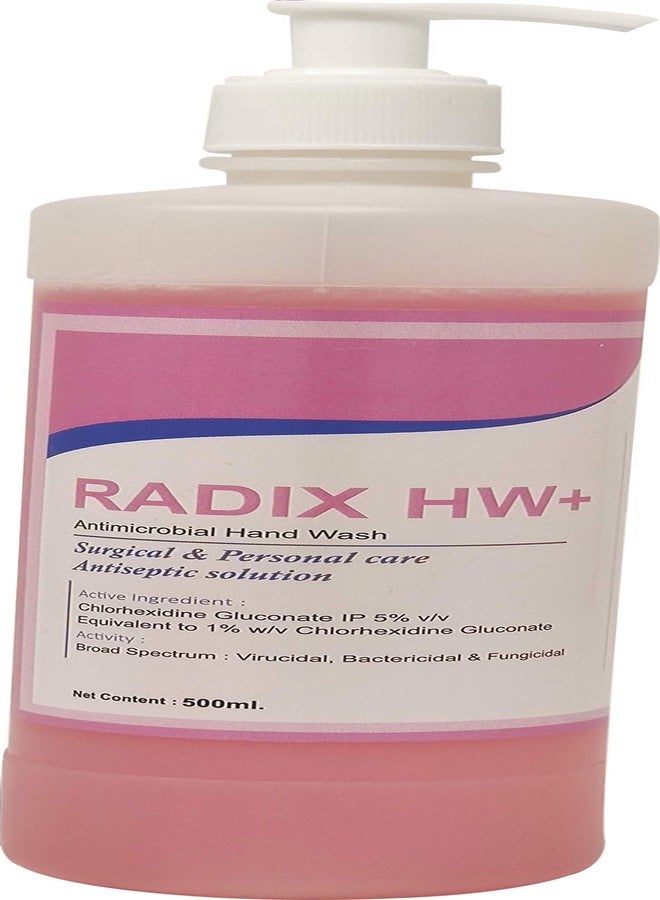 acuro RADIX HW+ : Antibacterial Germ protection Handwash Liquid - Kills 99.9% Harmful Bacteria and Germs (pack of 6, 6x500ml) - Image 1