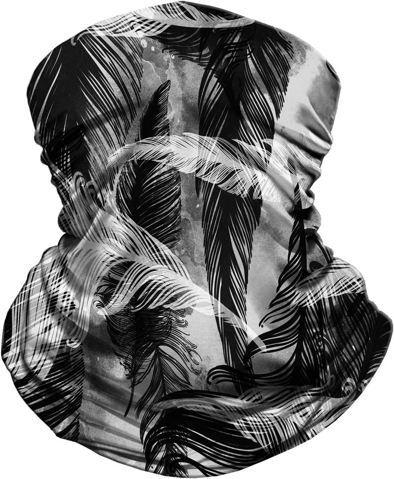 Doerix Neck Gaiter Face Mask Reusable, Cloth Face Masks Bandana Balaclava Cover Scarf Shield - Image 1