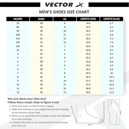 Vector X Mens Nitrate-X Synthetic Leather Upper|TPU Sole Football Shoes|Soccer Studs|Walking |Lace-Up|Comfortable Sports Boot Footwear Shoe for Adult, Men Boys (Blue-Green, Size-5) - Image 3
