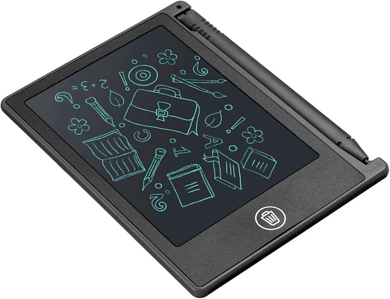LCD Writing Tablet - 4.5inch Electronic Drawing Board for Kids (Black) - Image 5