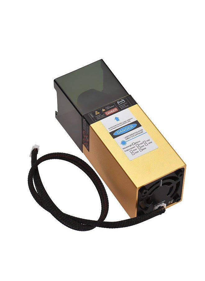 Generic Laser Module Fixed Focal Length Laser Engraving Head High Speed Laser Engraver,450nm 80W  - Image 4