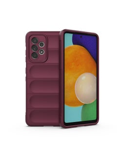 Generic Phone case cover Magic Shield TPU + Silicone Shockproof Phone Case For Samsung Galaxy A52 / A52S (Wind Red)  - Image 1