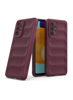 Generic Phone case cover Magic Shield TPU + Silicone Shockproof Phone Case For Samsung Galaxy A52 / A52S (Wind Red)  - Image 3