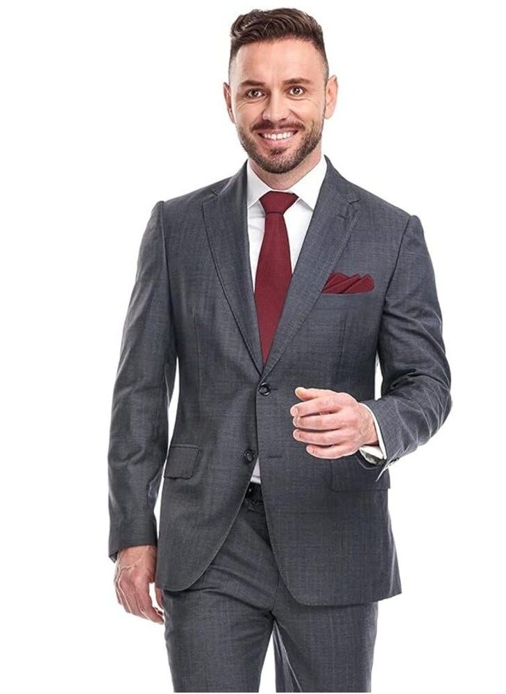 KCDMBUE Ties for Men Set with Pocket Square Cufflink and Tie Clip | Necktie Handkerchief in Gift Box  - Image 3