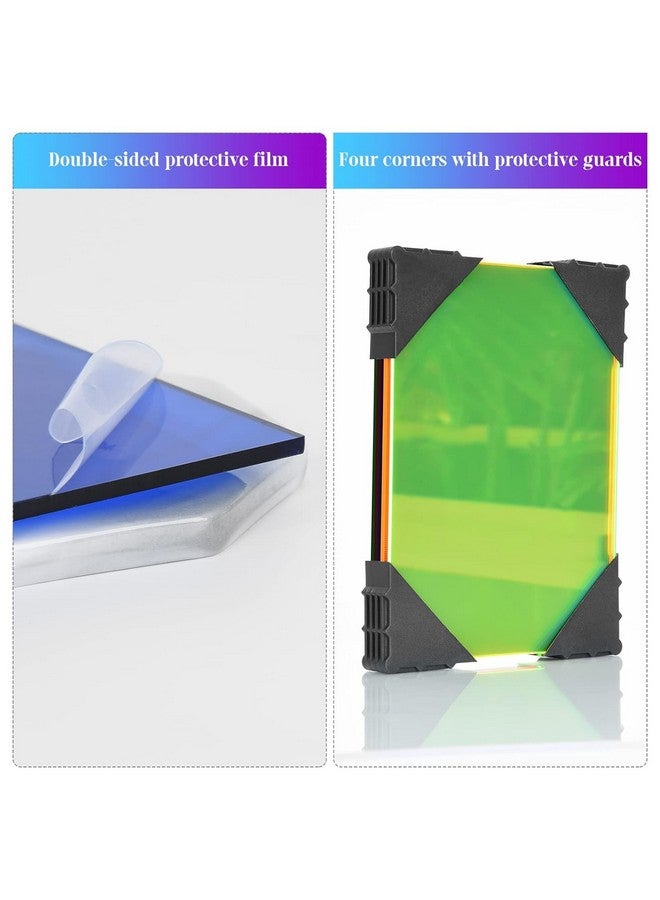 SHOPEE 6 Pack Colored Cast Transparent Laser cut Acrylic Sheets 12x16 Inch 3mm Thickness Square Plexiglass Clear Acrylic Sheet Board For Glass Art Painting, DIY Crafts Projects, Photo Frames - Image 5