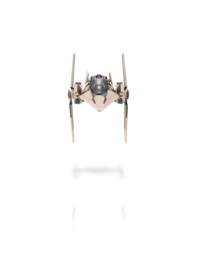 STAR WARS Micro Galaxy Squadron V-Wing Starfighter (Armada Edition) - 3-Inch Vehicle with Radiator Wings Plus Two 1-Inch Micro Figure Accessories - Image 3