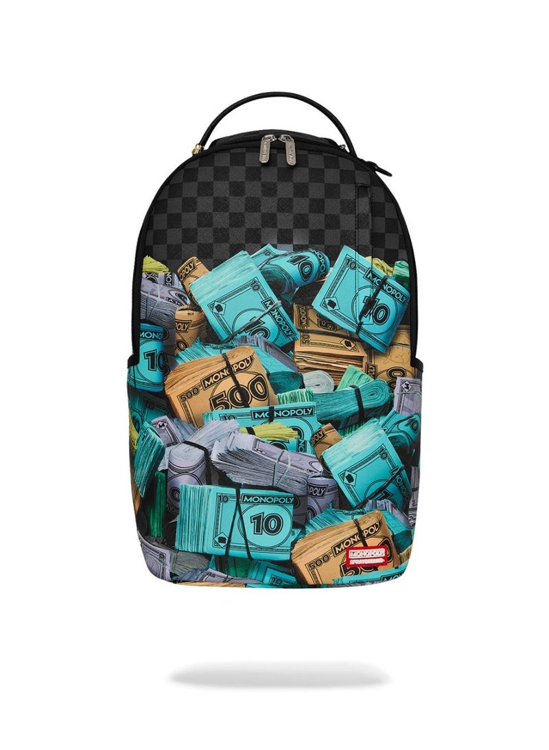 SPRAYGROUND MONOPOLY MONEY STACKS BACKPACK - Image 1
