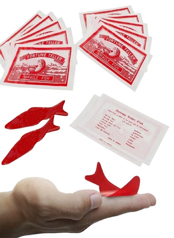 TheGag 288 Fortune Teller Miracle Fish-Bulk Pack-Party Favors-Grab Bags-Extra Large - Image 1
