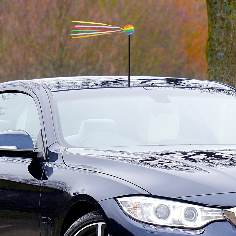 Car Antenna Decoration Vehicle Antenna Decoration Car Antenna Topper With Ribbon - Image 2